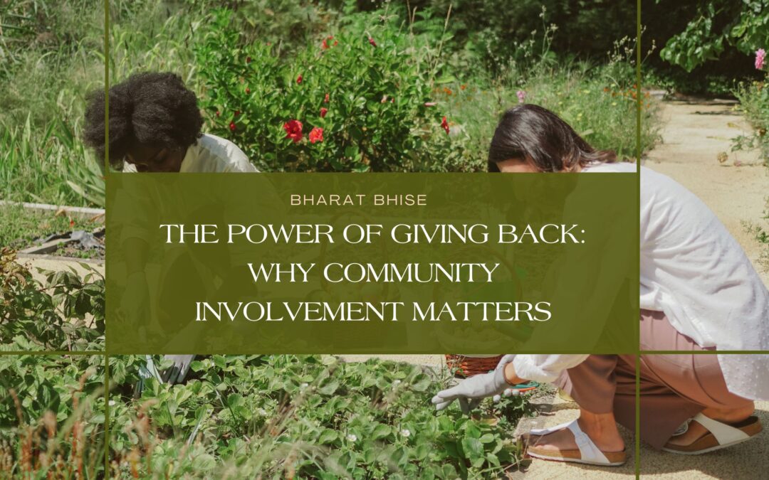 The Power of Giving Back: Why Community Involvement Matters